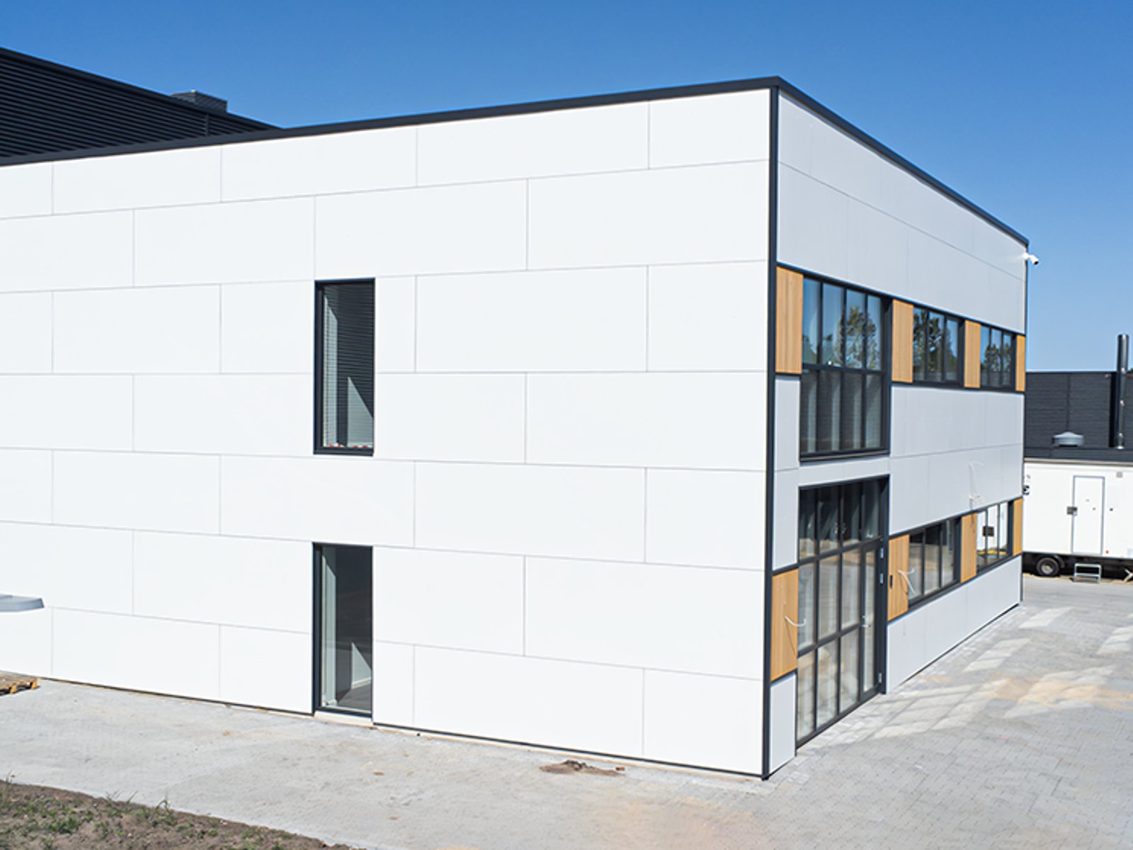 Welltec Cladding Walltec facade panels – Maintenance-free and stylish